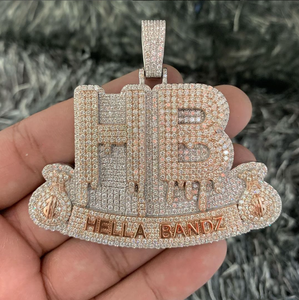 Pass <strong>Diamond</strong> <strong>Tester</strong> Hip Hop Fine Jewelry S925 Vvs <strong>Moissanite</strong> <strong>Diamond</strong> Iced Out Custom <strong>Moissanite</strong> Pendant Hiphop - Product Image 3
