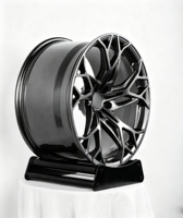 Nouvelle jante de course concave noire/grise/argentée à déport profond 18-24 6x139.7/6x130 5x120 en alliage d'aluminium forgé à rayons multiples 25mm