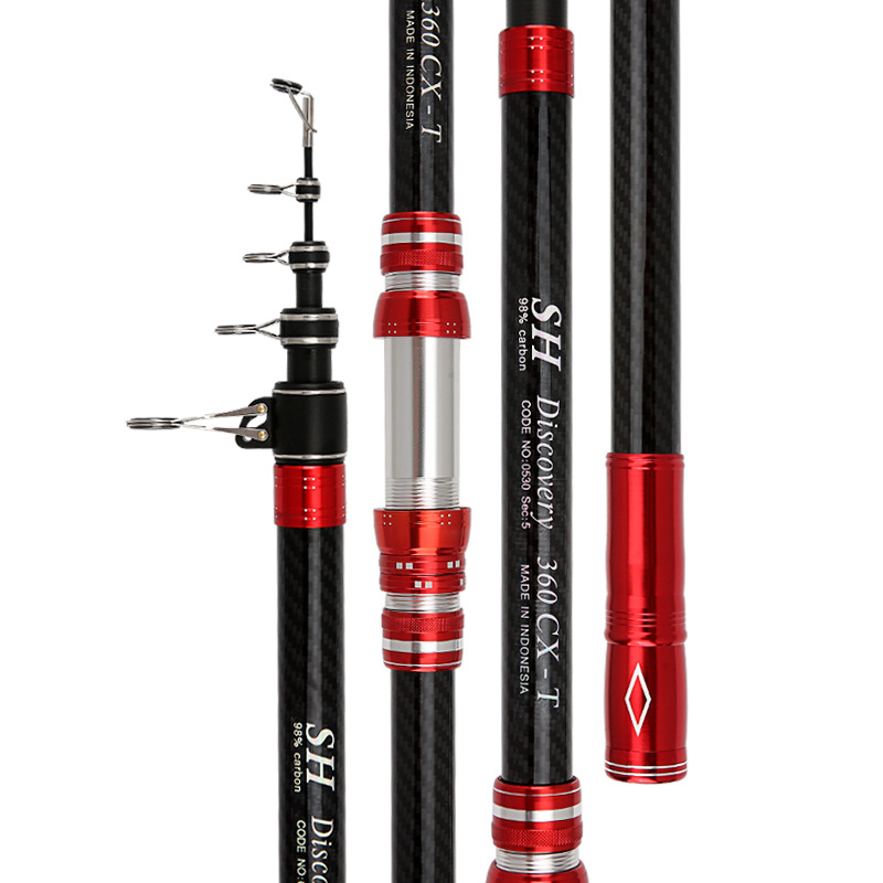 carbon telescopic fishing rod 360 TUJISEK Rods Super Hard Ultralight Spinning Fishing Pole 3.6m 3.9m 4.2m 4.5m 5.4m Portable Casting for Adults Saltwater Freshwater (Size : 3.6m) : Sports & Outdoors a motorcycle pannier Telescopic Fishing Rod 2.1m-4.5m Carbon