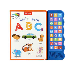 Libro de Sonidos del Alfabeto, Juguetes Educativos para Niños, Libro de Audio del Alfabeto, Libro de Habla en Inglés - Product Image 3