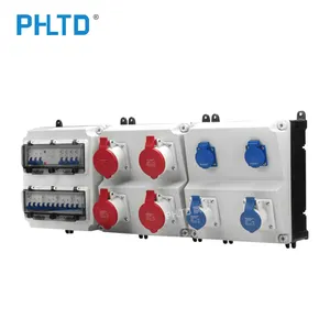 PHLTD Hot seller Portable Combination socket board Box Boîte de prise électrique industrielle étanche Boîtier