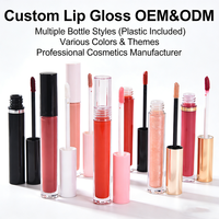 Rouge à lèvres mat personnalisé avec logo d'usine, 12 couleurs, nude, rouge, longue tenue, velours, waterproof, gloss à lèvres tendance, végan, hydratant