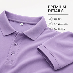 Polo Personalizado con Logotipo, 200GSM, Unisex, de Alto Rendimiento, 100% Poliéster, Secado Rápido, Uniforme para Equipo de Golf, Venta al Por Mayor, Varios Colores, Tallas S-4XL - Product Image 4