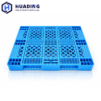 Palette en plastique renforcé d'acier robuste HUADING 1400*1100*150 mm pour le stockage et l'entreposage en rack