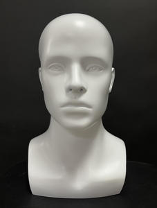 Mini <span class=keywords><strong>Plastique</strong></span> Perruqu Maquillage Jolie Coutur Visage Cils Sans Visage Oeuf Collier Tête Trépied <span class=keywords><strong>Mannequin</strong></span> Cou Bijoux Affichage - Product Image 4