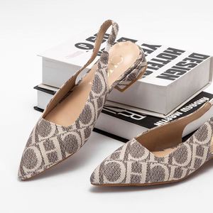 Nouvelles sandales à bout ouvert pour femmes avec bride cheville, design luxe léger, talon bas, pour l'été, les soirées et les voyages - Product Image 1