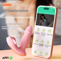 Little Devil Wears Vibrating for Electric Toy for Adult Women Automatic Telescopic Remote Control APP Smart Features Vibrating