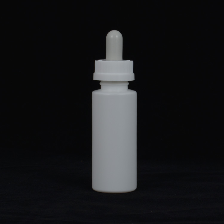 1 ml plastic cap minoxidil dropper, child resistant dropper cap