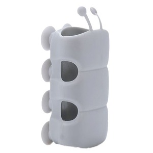 ขายึดฝักบัว <span class=keywords><strong>Chengmeng</strong></span> A3368 สีเทา แบบไม่เจาะรู ยี่ห้อ Caterpillar ฐานยึดพลาสติก TPR แบบติดตั้งถาวร อุปกรณ์ห้องน้ำทันสมัย เป็นมิตรกับสิ่งแวดล้อม - Product Image 2