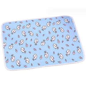 Tapis en latex imprimé pour animaux de compagnie, rectangulaire, respirant, rafraîchissant, pour chien et chat, coussin de couchage d'été - Product Image 5