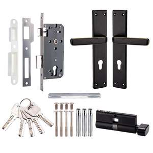 ドアハンドルロックセット木製ドア - Product Image 1