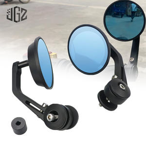 Rétroviseurs Ronds en Verre Bleu pour Piaggio Vespa GTS Sprint Primavera 150 300 125 <span class=keywords><strong>250</strong></span> LX <span class=keywords><strong>Gilera</strong></span> - Product Image 1