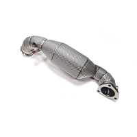 Downpipe catalytique sport haute performance pour MINI Cooper S R56 1.6T Turbo en acier inoxydable, pour un son amélioré