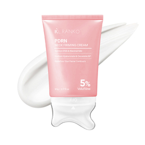 Crème <span class=keywords><strong>anti</strong></span>-rides pour le <span class=keywords><strong>cou</strong></span> au collagène PDRN avec masseur Gua Sha intégré, soin raffermissant Volufiline pour le contour du visage <span class=keywords><strong>et</strong></span> du <span class=keywords><strong>cou</strong></span> - Product Image 1