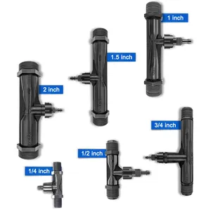 Mikser Air 3/4 Inci PVDF dan Mixer Ozon Venturi Injektor 2 Inci Kolam Renang