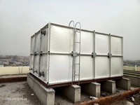 Réservoir d'eau en fibre de verre Depositos Agua 5000l 20000l 8000 Litres Eau potable 2000 Litres Grp Réservoir d'eau segmenté