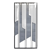 Paravent de séparation en acier inoxydable OEM ODM pour hôtel, bar, club, décoration métallique, panneau de séparation, salle à manger de villa