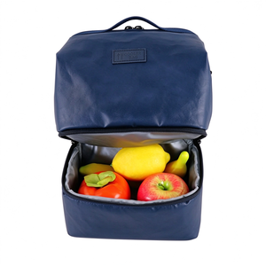 Bolsa Térmica de Fin de Semana de Doble Capa con Logotipo Personalizado, Aislamiento de Poliéster Duradero, Impermeable, Gran Capacidad, Portátil, para Picnic y Entrega de Alimentos - Product Image 3