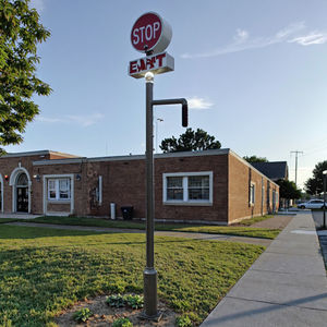 6M 8M 10M tubo tubolare in acciaio con telecamera Monitor zincato a caldo traffico stradale telescopico pali CCTV - Product Image 4