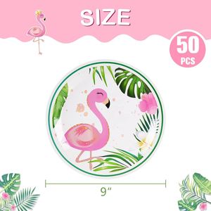 Party Supplies <b>Disposal</b> Paper <b>Plate</b> 7inch Pack Inches CMYK Theme - Product Image 3