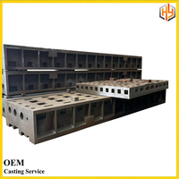 Services de fonderie OEM de fabrication chinoise, services d'usinage CNC, pièces moulées en fonte et en acier allié de grande taille