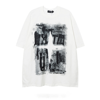T-shirt unisexe de luxe en jersey 100 % coton de haute qualité, grammage lourd, col rond, personnalisable avec logo, coupe oversize, pour homme, écologique