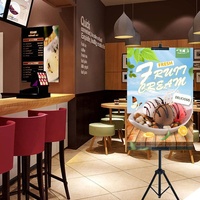 Meilleur prix support de bannière extérieure écologique de haute qualité Offre Spéciale support d'affichage d'affiche de cadre de trépied pour l'exposition d'exposition