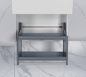 Intelligent <b>Kitchen</b> Multifunctional Metal Basket Pull-Down <b>Storage</b> Basket TST Pull Out Basket - Product Image 5