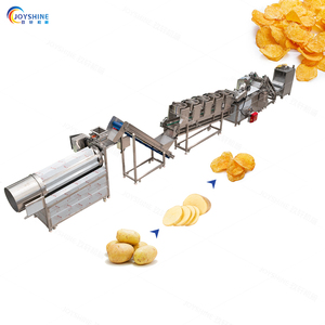 Mesin Produksi Keripik Kentang Otomatis Joyshine 50kg/jam, Mesin Pemotong Keripik Kentang Produksi Cepat, Kontrol Cerdas - Product Image 3