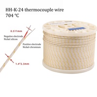 Kabel Termokopel 260/700 Derajat K/J/E/N/T/R/S/B GG/HH/TT/24/30/36/40 Termokopel K Dengan Isolasi PFA/FEP/Fiberglass