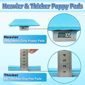 Tapis de propreté OEM personnalisés <span class=keywords><strong>pour</strong></span> chiens, chiots, chats, lapins, cochons d'Inde, animaux de compagnie seniors, grands et petits, mâles et femelles, <span class=keywords><strong>pour</strong></span> la mise bas, la cage, le lit, l'intérieur et l'extérieur - Product Image 2