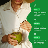 Thé vert torréfié Hojicha biologique pur naturel en poudre à marque privée, thé minceur en sachet en vrac