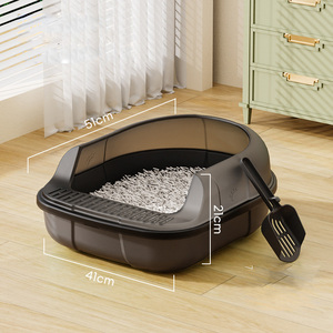 Productos de Limpieza para Mascotas, Kit para Mascotas, Recogedor de Arena para Gatos y Caja de Arena para Gatos, Fácil de Limpiar y Montar - Product Image 2