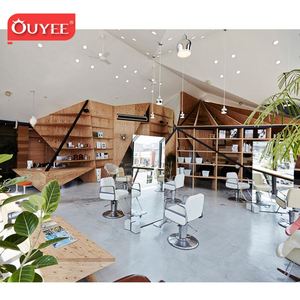 Diseño de interiores personalizado para decoración de tienda de peluquería y mobiliario de equipo de peluquería éxito de ventas - Product Image 2