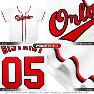 Camiseta de béisbol personalizada, uniforme deportivo de béisbol cosido y personalizado para hombres, mujeres y niños - Product Image 6