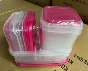 17 Piece <b>Stackable</b> Plastic Meal Prep Reusable Food <b>Storage</b> <b>Containers</b> with Lids Kitchen Organizer - Product Image 5