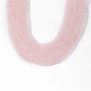 Nouvelles perles de cristal à facettes de 4 mm perles de rocaille perles de verre pour la fabrication de bijoux à bricoler soi-même