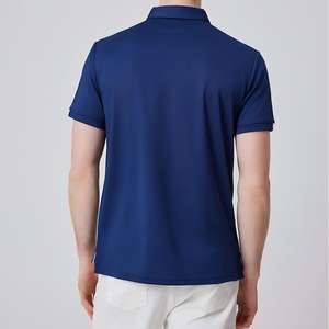 เสื้อยืดแขนสั้นแบบลำลองสำหรับทุกเพศ ผลิตจากผ้าถักโพลีเอสเตอร์/คอตตอน ระบายเหงื่อได้ดี ดีไซน์คลาสสิก กระดุมสามเม็ด คอเสื้อทรงกลม - Product Image 2