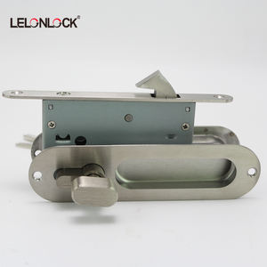 Serrure ronde à <span class=keywords><strong>crochet</strong></span> pour porte coulissante en acier inoxydable 304 durable avec bouton tournant - Product Image 3