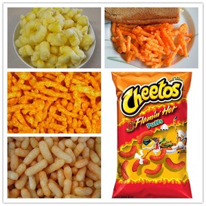 Rizos de maíz industriales automatizados Nik Nak Snack Food Making Extrusora Máquina Planta Cheetos Kurkure Línea de producción - Product Image 6