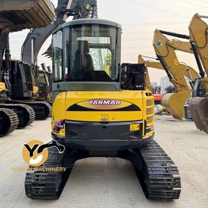 Excavadoras YANMAR usadas en buen estado, comercio de China, miniexcavadora japonesa YANMAR Vio55 de 5,5 toneladas para uso doméstico - Product Image 5