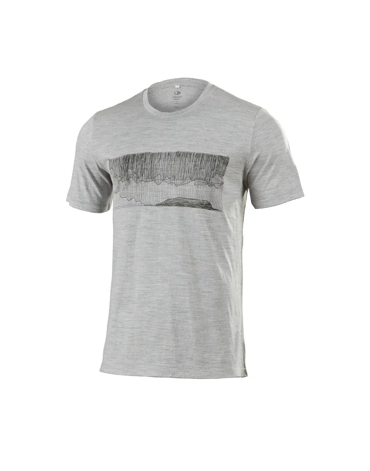 T-shirt en laine mérinos, col rond, confortable, impression personnalisée pour hommes, mode 100%, offre spéciale