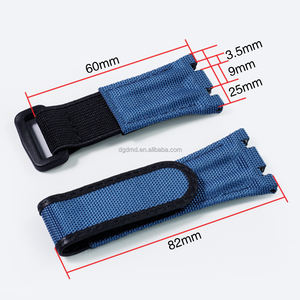 Bracelet de montre en nylon DMD de remplacement pour GA-2100/GA-2110/GA-B2100/GM-2100/GBM-2100/<span class=keywords><strong>GMA</strong></span>-<span class=keywords><strong>S2100</strong></span> - Fermoir auto-agrippant léger 140 mm - Product Image 5