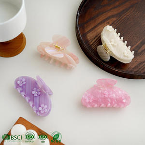 CANYUAN شخصية مخصصة 9-خلات زهرة زرقاء مقاطع نسائية لطيفة مخصصة بالجملة - Product Image 6