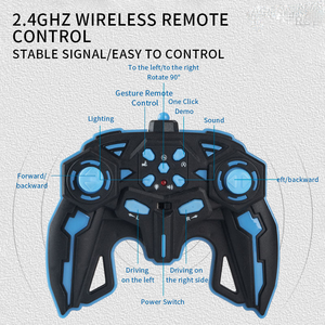Gestengesteuertes Auto mit Doppelseitiger 360-Grad-Rotation, Stunt-Kletterfahrzeug, <span class=keywords><strong>RC</strong></span>-<span class=keywords><strong>Drifter</strong></span> mit Farbigen Lichtern und Musik - Product Image 6
