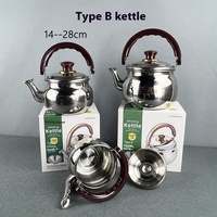 Yolecen Bouilloire à eau commerciale en acier inoxydable de grande capacité Restaurant polyvalent Bouilloire à soupe spéciale pour tisane chaude