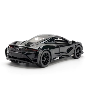 Modelo de Auto McLaren <span class=keywords><strong>765LT</strong></span> de Aleación Fundida a Presión, Escala 1:32, con Sonido, Luces, Retroceso y Puertas Abatibles, Decorativo y Coleccionable - Product Image 4
