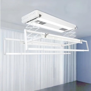Séchoir à linge électrique intelligent à LED avec télécommande et séchage à air chaud, réglable - Product Image 6