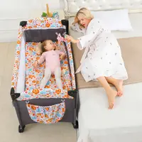 Multifunktion ale faltbare tragbare Twin Baby Bettwäsche setzt Kinder bett Mit Moskito netzen