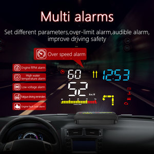 La pantalla <span class=keywords><strong>de</strong></span> navegación gps con los coches nuevos <span class=keywords><strong>hud</strong></span> M15 metros rpm OBD herramientas del vehículo - Product Image 2